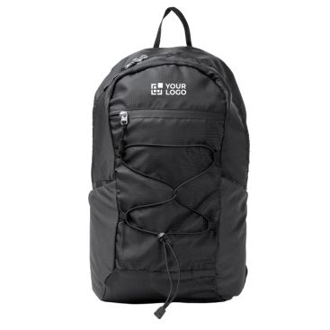 Zaino sportivo con tasche in rete e cordini elastici