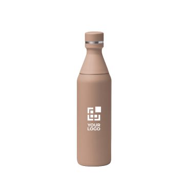 Borraccia termica in acciaio inox con doppia apertura e tappo 550ml