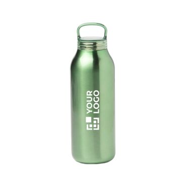 Borraccia termica in acciaio inox con tappo traslucido a vite 500 ml