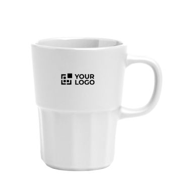 Tazza in ceramica con finitura opaca e interno abbinato 450 ml