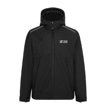 Parka termico sportivo imbottito con dettagli riflettenti Roly Emin