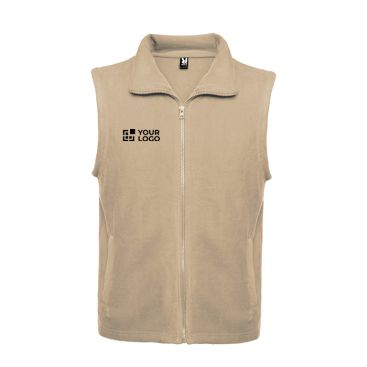 Gilet in pile unisex con zip 300 g/m2 Roly Direct New Bellagio