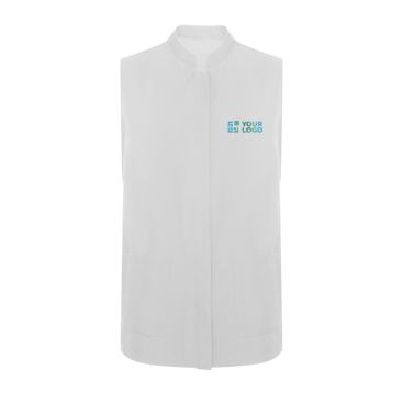 Camice da donna in poliestere con chiusura centrale 130g/m2 Roly Aldany Camice da donna in poliestere con chiusura centrale 130g/m2 Roly Aldany