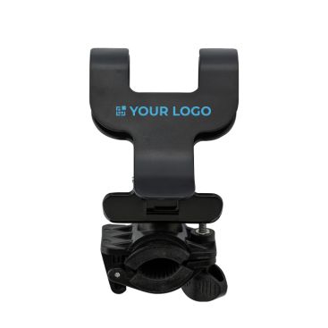 Supporto in plastica nera per cellulare specifico per biciclette
