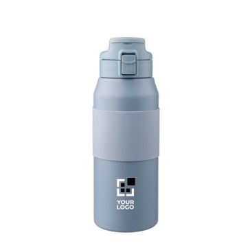 Borraccia in acciaio inox con pulsante per aprire il beccuccio 800 ml
