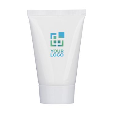 Protezione solare SPF30 profumata alla vaniglia in tubo bianco