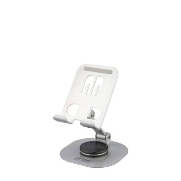 Supporto per smartphone pieghevole in alluminio con rotazione a 360°