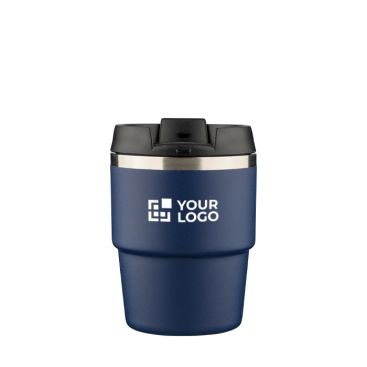 Bicchiere compatto per caffè a doppia parete sottovuoto 175ml
