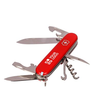 Coltellino multiuso in acciaio inox prodotto nell’UE Victorinox 14 funzioni