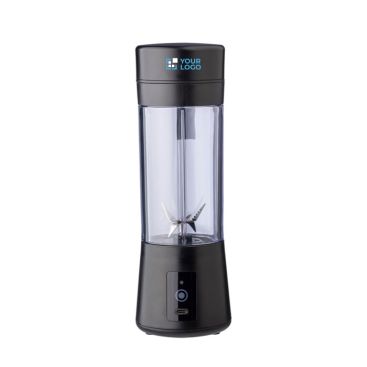Shaker con mixer elettrico portatile connettore USB-C e 6 lame 320ml