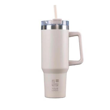 Borraccia stile Stanley Cup in acciaio inox riciclato da 1,18 L