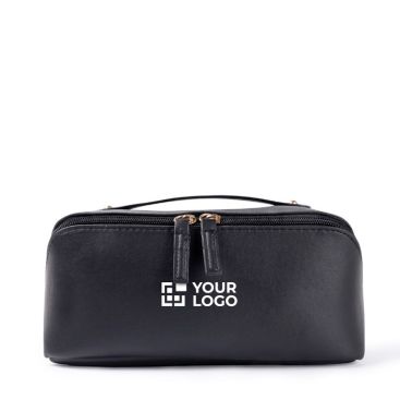 Beauty case da viaggio in PU con finitura morbida 400 g/m2