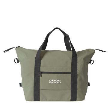Borsa in poliestere ideale per viaggi o sport con fascia per trolley