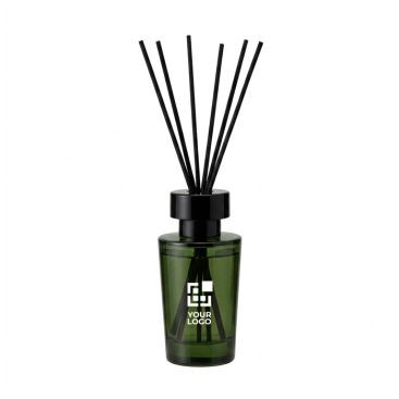 Diffusore aromatico mikado in flacone di vetro colorato 80ml