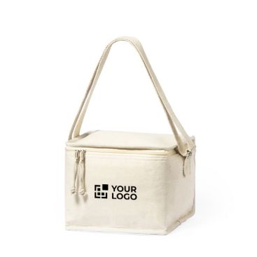 Borsa frigo isotermica in cotone con interno in alluminio da 6 L