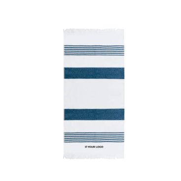 Telo mare SEAQUAL in cotone e poliestere riciclato 300g/m2 100x170cm