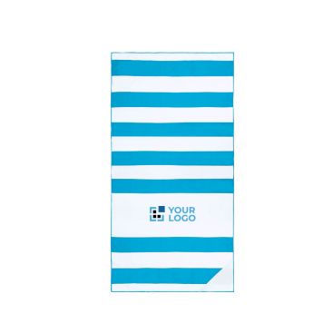 Telo mare con custodia e tasca impermeabile 200 g/m2