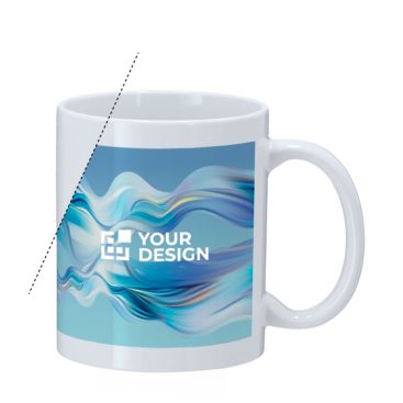 Tazza bianca in ceramica qualità AAA per sublimazione 350ml