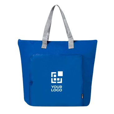 Borsa termica pieghevole in RPET con cerniera e manici medi 4kg