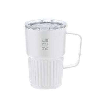 Tazza termica da asporto in acciaio inox riciclato da 400ml