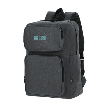 Zaino morbido poliestere RPET brandizzato tablet laptop fino a 15'' Zaino morbido poliestere RPET brandizzato tablet laptop fino a 15''