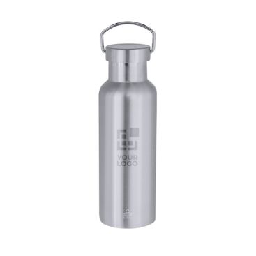 Borraccia termica in acciaio inox con manico per il trasporto 500ml