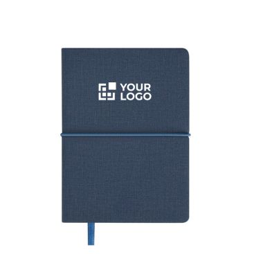 Taccuino in similpelle con blocco note interno a righe formato A6