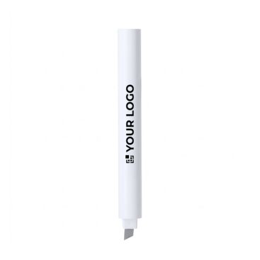 Penna cutter in plastica con finitura opaca e inchiostro blu