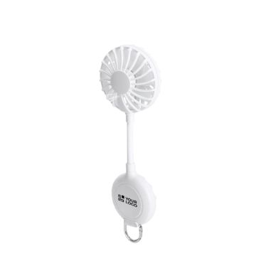 Ventilatore multiposizione 360° con ventosa per fissare il cellulare