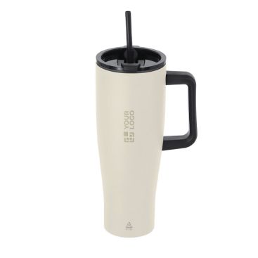 Bicchiere termico in acciaio inox con doppio sistema di bevuta 1,2 L