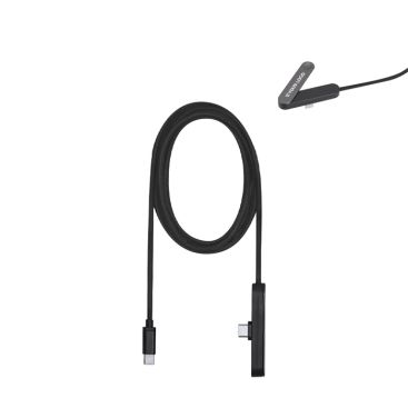 Cavo di ricarica USB-C in plastica riciclata con supporto per smartphone 60W