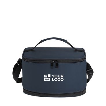 Borsa termica estensibile in similpelle e alluminio da 8 a 10L