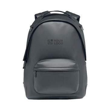 Zaino in ecopelle con tasca per computer portatile da 15''
