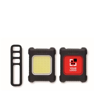 Set di 2 luci ricaricabili per bici con 3 modalità di illuminazione