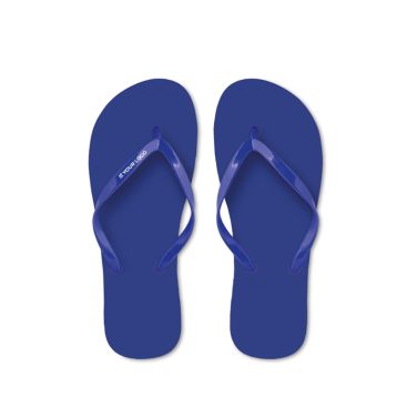 Ciabatte in plastica per la spiaggia unicolor personalizzabile