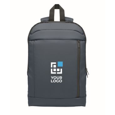 Zaino porta laptop in RPET e PU con tracolla per trolley 16''
