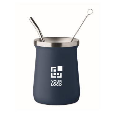Bicchiere in acciaio inox speciale per yerba mate 240 ml