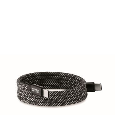 Cavo magnetico intrecciato in RPET Type-C da 60 W, 1 m