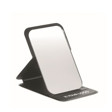 Specchietto compatto in PU con custodia pieghevole per borsa