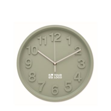 Orologio da parete con finitura opaca e movimento silenzioso