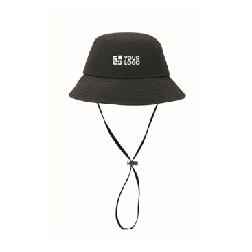 Cappello da pescatore pieghevole in nylon impermeabile UPF50+