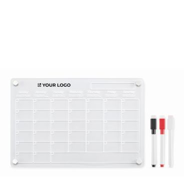 Planner magnetico mensile in acrilico magnetico A4