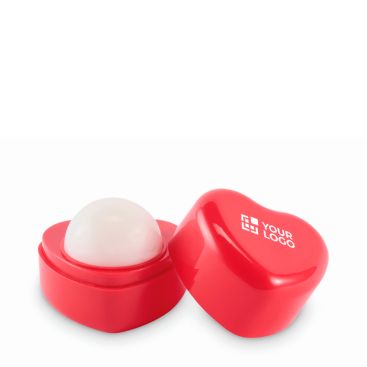Balsamo labbra vegano in scatola a forma di cuore SPF10 vaniglia