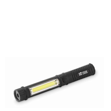 Torcia da lavoro a LED con base magnetica e clip