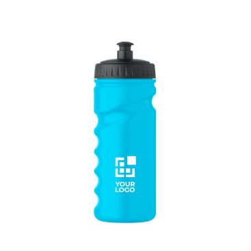 Borraccia sportiva antigoccia in plastica con buona presa 500 ml