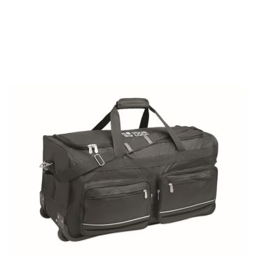 Borsa trolley in RPET con 2 ruote e varie tasche