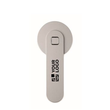 Supporto magnetico in alluminio per cellulare con anello metallico