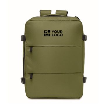 Zaino da cabina estensibile in RPET 600D con tasche multiple 20 L