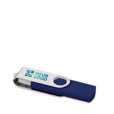 Pendrive personalizzata con connessione tipo C Techmate OTG-C 