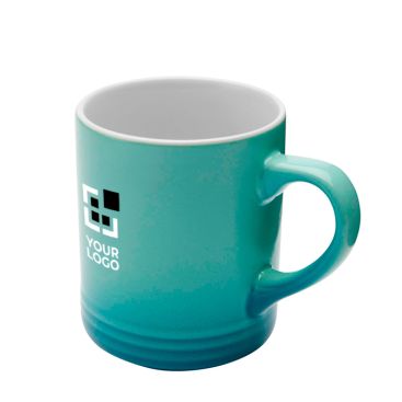 Tazza in ceramica con effetto sfumato di colore 330ml